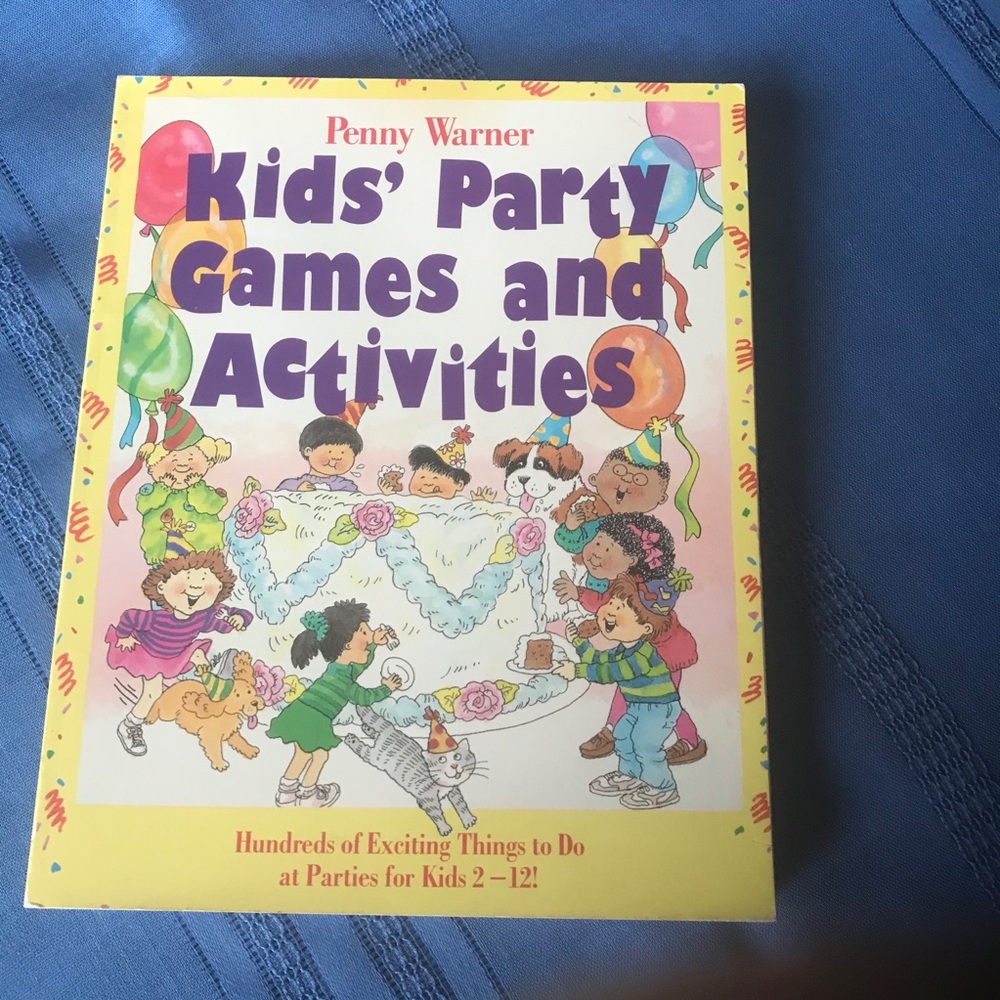 Kids party games & activities book